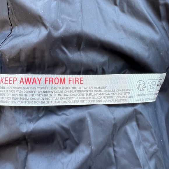 FP MOVEMENT Purple & Black Vagabond Bomber Jacket NEW W/O TAGS Prima Loft SZ XS - Picture 9 of 9